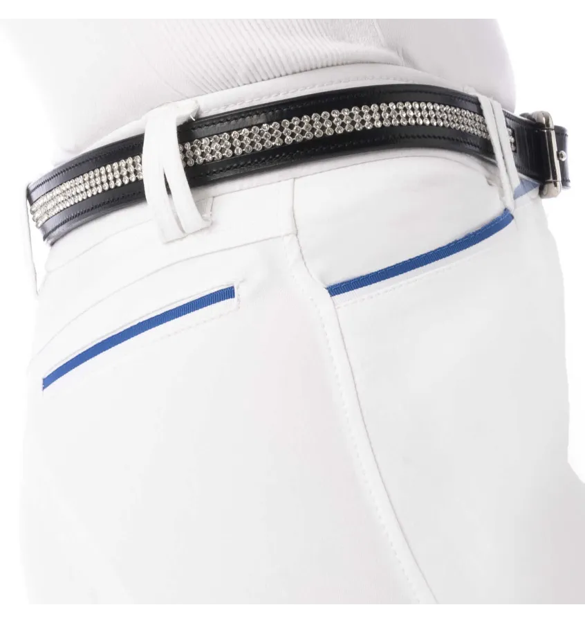 Bryczesy damskie Lassy białe 38