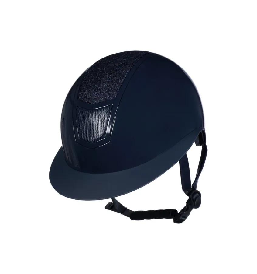Kask jeździecki Shiny Diamond czarny L