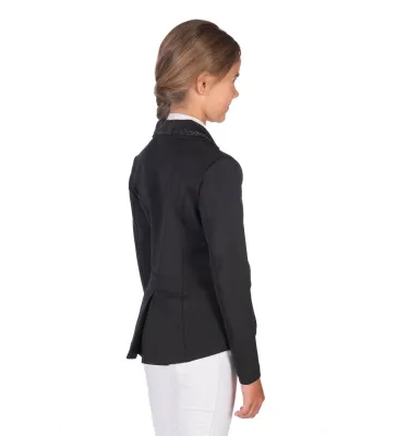 Marynarka konkursowa jeździecka Amy Kids czarny 128