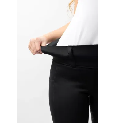 Legginsy jeździeckie Horze Anya czarny 32