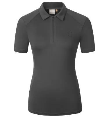 Jeździecka koszulka polo Covalliero S/S 2026 czarny M