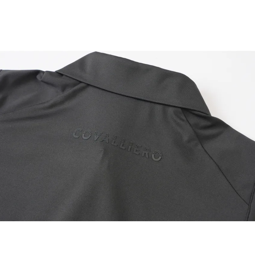 Jeździecka koszulka polo Covalliero S/S 2026 czarny M