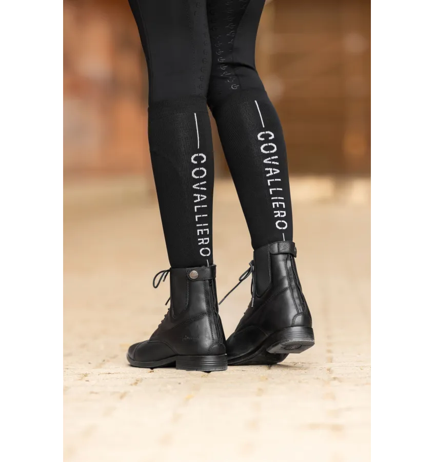 Podkolanówki jeździeckie Covalliero S/S 2026 czarny 34/36