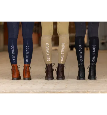 Podkolanówki jeździeckie Covalliero S/S 2026 czarny 34/36