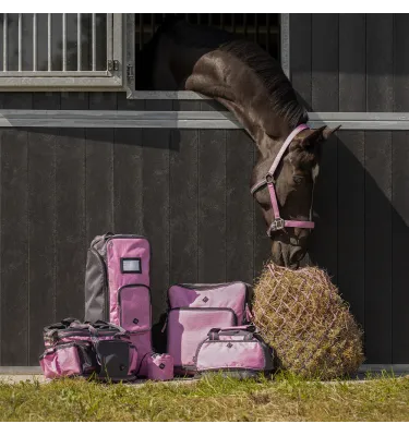 Torba stajenna na boks QHP róż