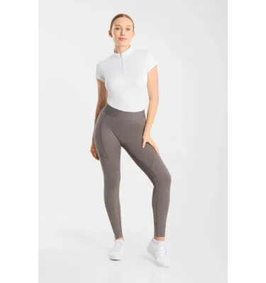 Legginsy jeździeckie Maia szarybeż 32