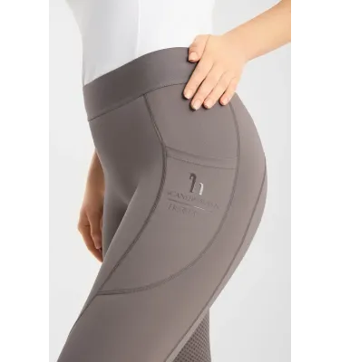Legginsy jeździeckie Maia szarybeż 32
