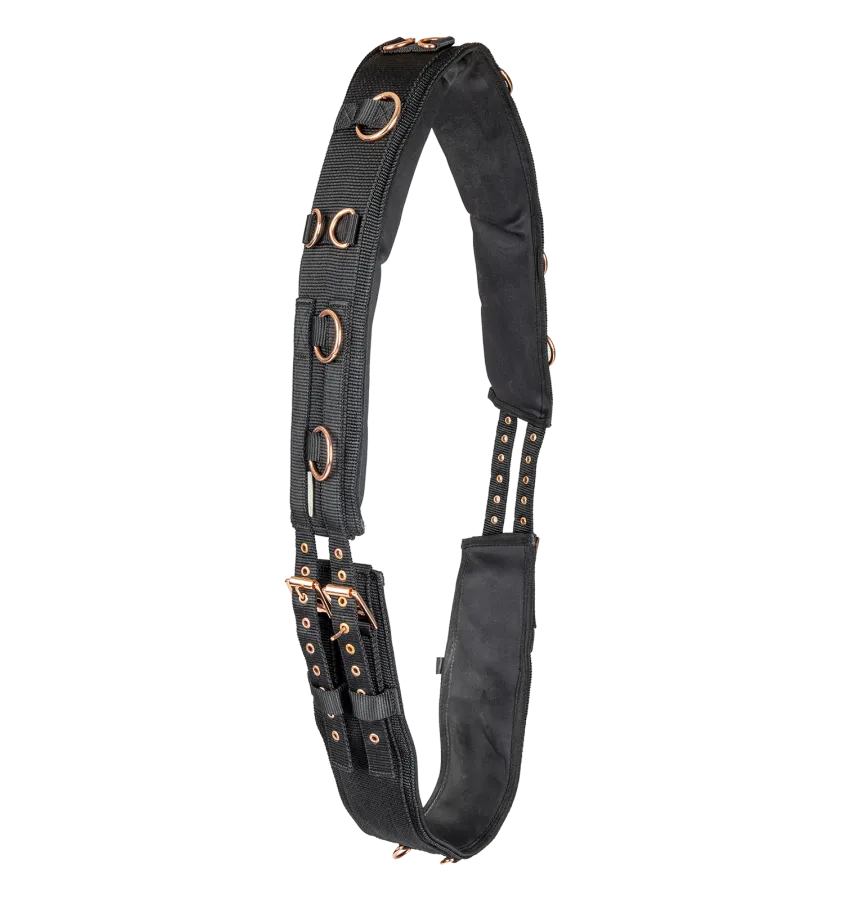 Pas do lonżowania SuperSoft Rosegold full