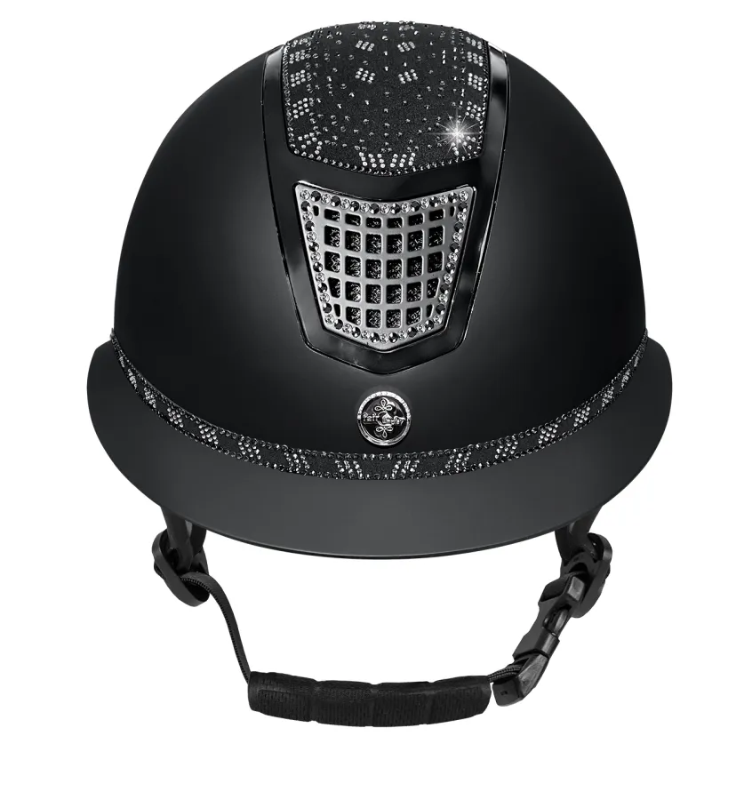 Kask jeździecki FP Quantinum 2.0 EOS Matt czarny L 59-61