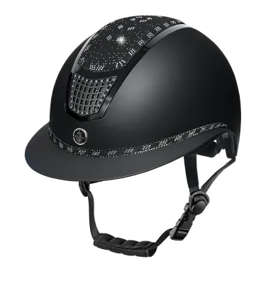 Kask jeździecki FP Quantinum 2.0 EOS Matt czarny L 59-61