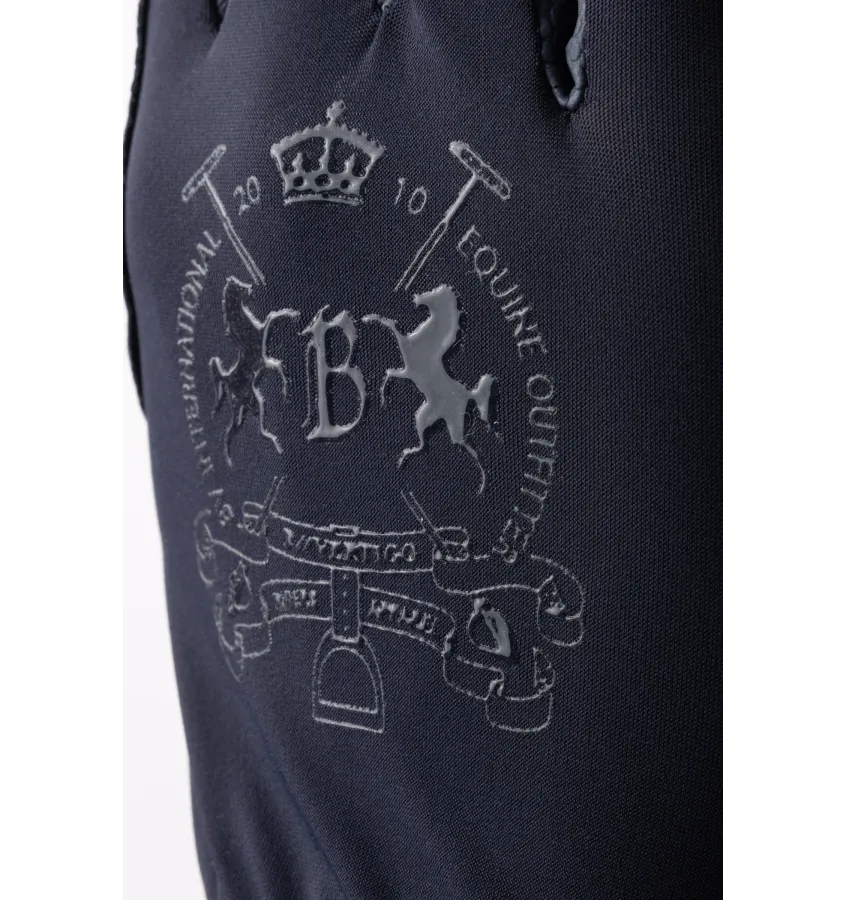 Rękawiczki jeździeckie Odina granat 7