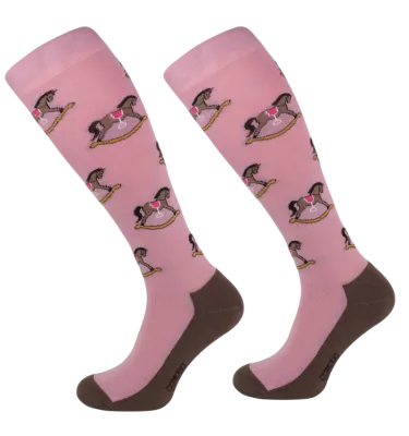 Podkolanówki jeździeckie Comodo konik na biegunach 31-34