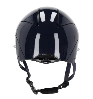 Kask jeździecki Seattle z szerokim daszkiem granat 55-59