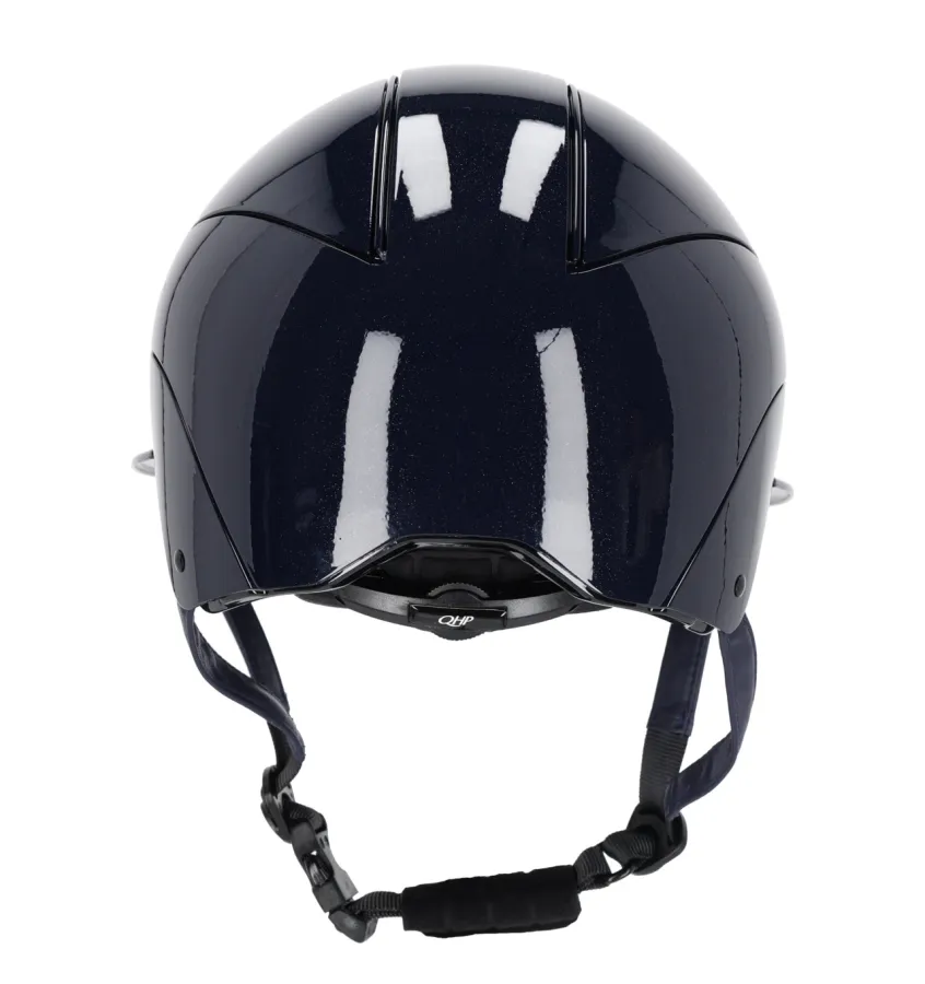 Kask jeździecki Seattle z szerokim daszkiem granat 55-59