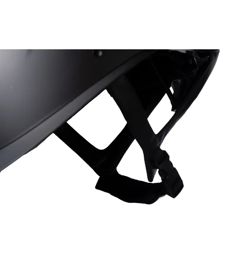 Kask jeździecki Kaida czarny/srebrny L