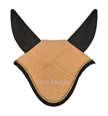 Nauszniki dla konia HexaFit beż