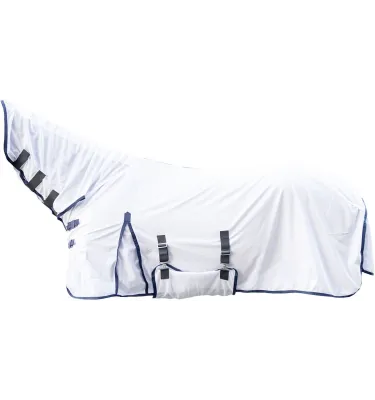 Derka siatkowa z kapturem Lyon biały 115