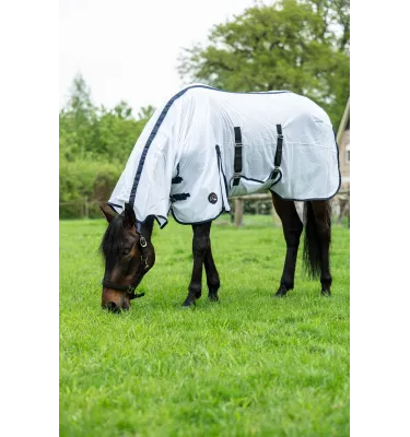 Derka siatkowa z kapturem Lyon biały 115