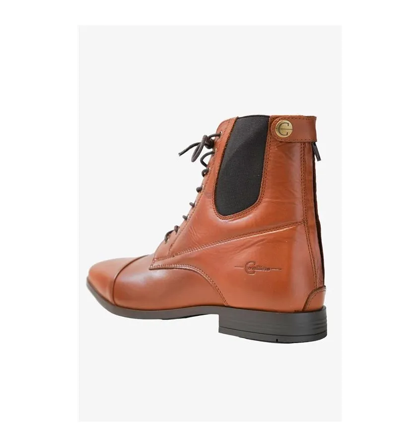 Sztyblety jeździeckie skórzane Covalliero Premium S/S 2026 koniak 36