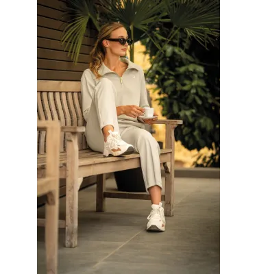 Sweter jeździecki LG Limone beż L