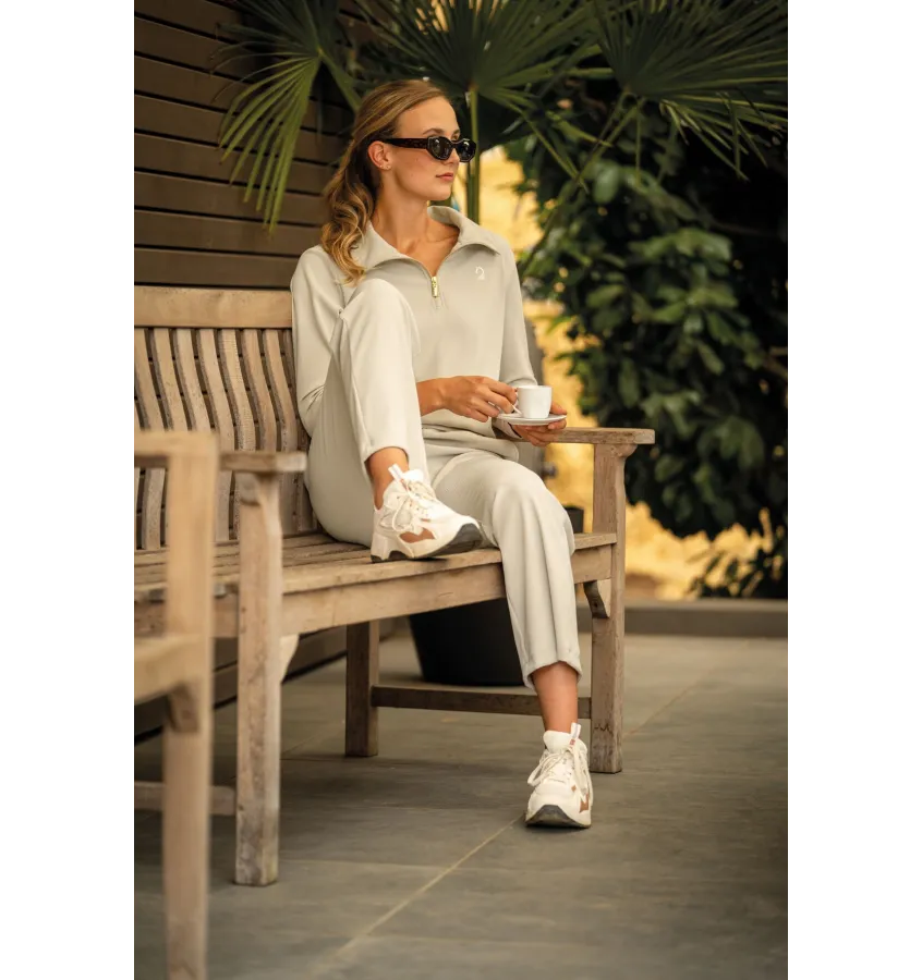 Sweter jeździecki LG Limone beż L