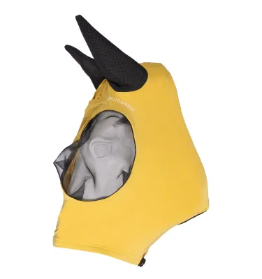 Maska przeciwmuchowa dla konia Limone limonka full