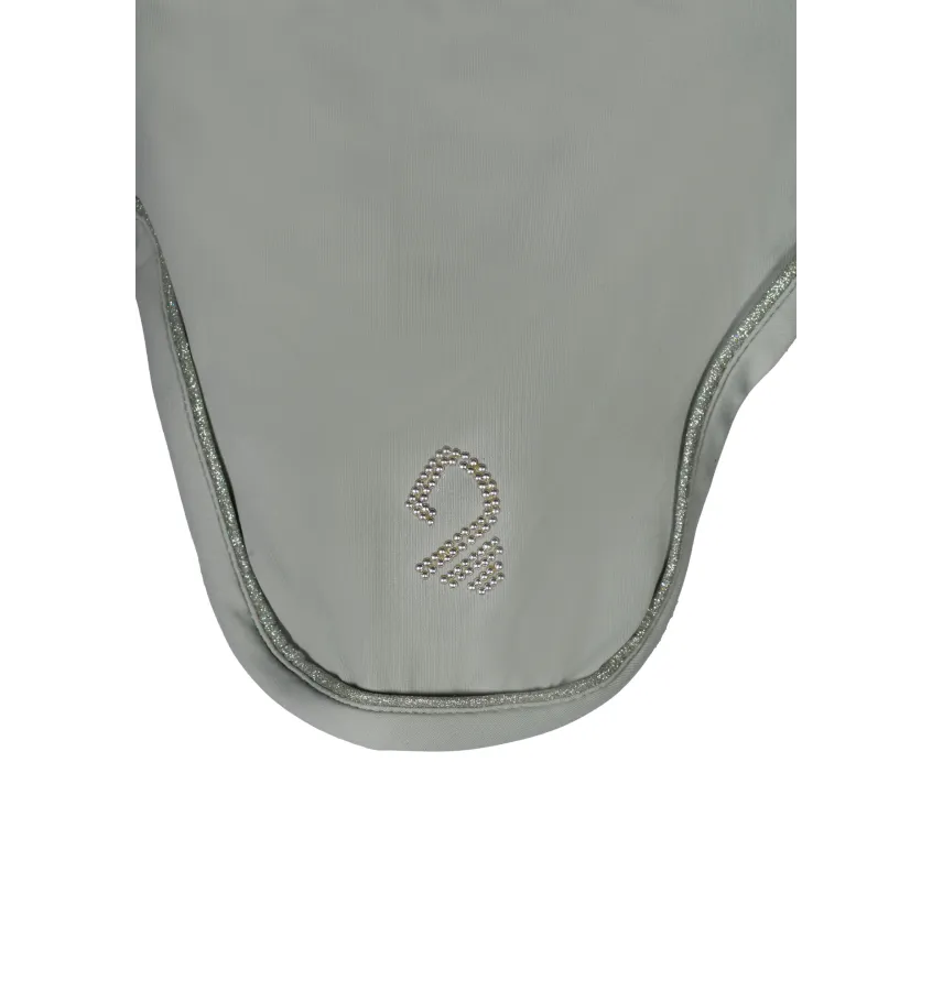 Nauszniki dla konia Limone limonka cob