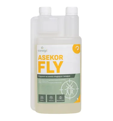 Preparat na owady biegające i latające ASEKOR FLY