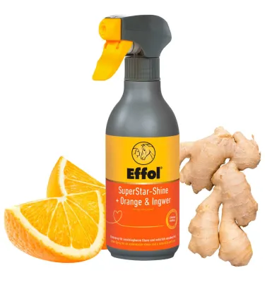 Effol SuperStar Shine do grzywy i ogona Orange&Ginger