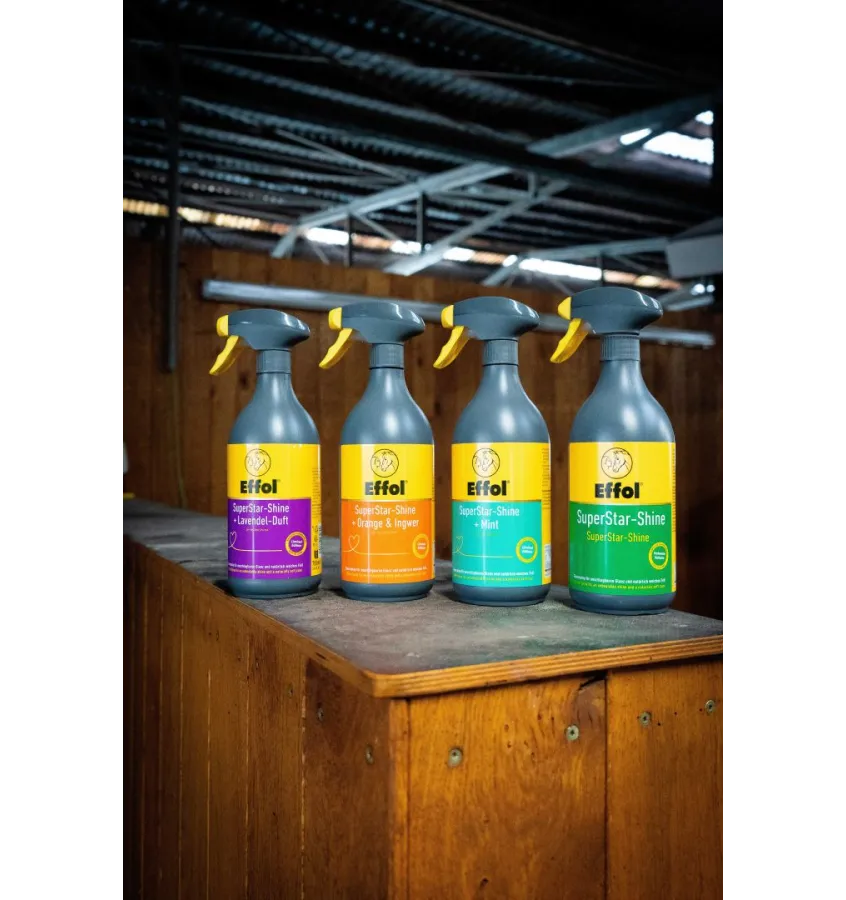 Effol SuperStar Shine do grzywy i ogona Orange&Ginger