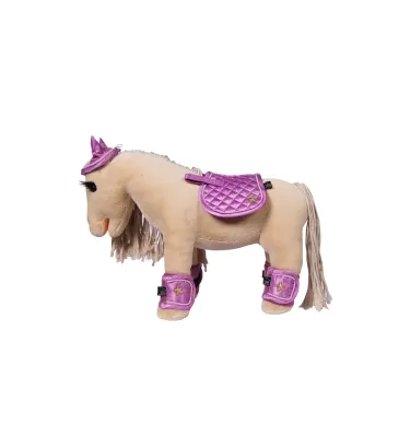 Zestaw designerski dla konika Cuddle Horse fuksja