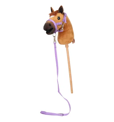 Kantar z uwiązem QHP Hobby Horse lilac