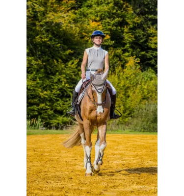 Nauszniki dla konia Equitheme Pearl lawenda full