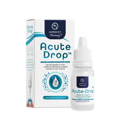 AcuteDrop- regeneracyjno-immunomodulujące krople do oczu dla zwierząt