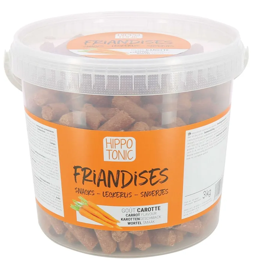 Smakołyki dla konia HIPPOTONIC TREATS marchewka 10kg