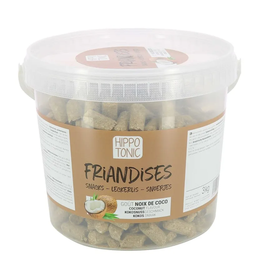 Smakołyki dla konia HIPPOTONIC TREATS kokos 1KG