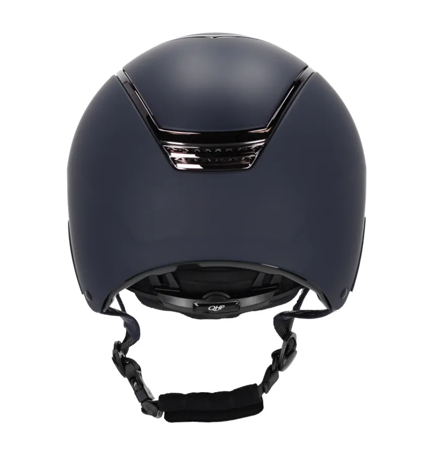 Kask jeździecki QHP Toledo granat 51-55