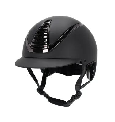 Kask jeździecki QHP Toledo granat 51-55