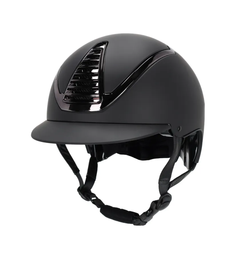 Kask jeździecki QHP Toledo granat 51-55