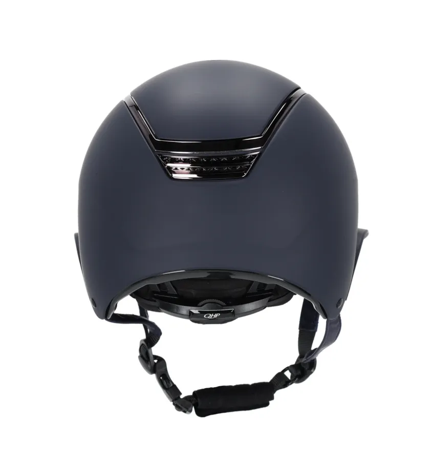 Kask jeździecki QHP Toledo granat 51-55