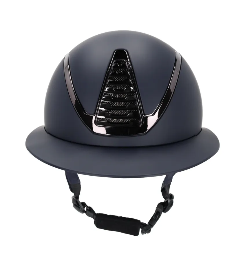 Kask jeździecki QHP Toledo granat 51-55