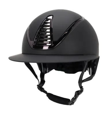 Kask jeździecki QHP Toledo granat 51-55