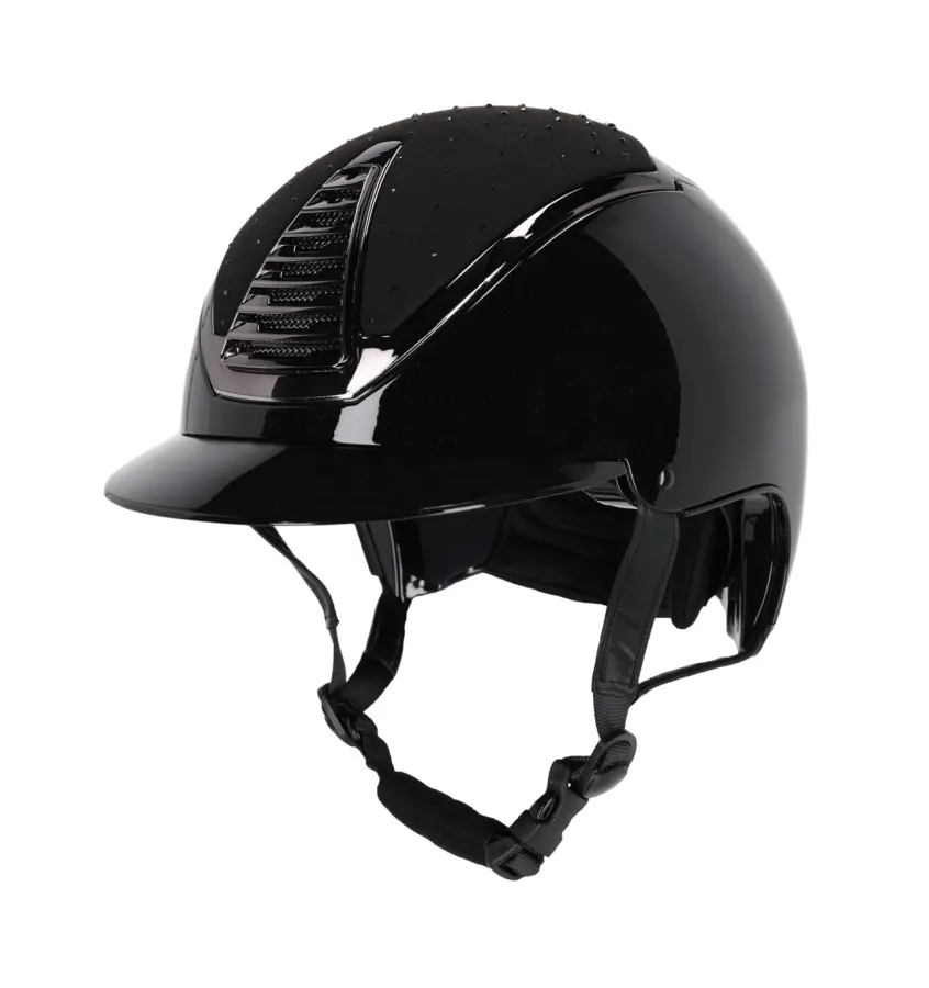 Kask jeździecki QHP Memphis granat 51-55
