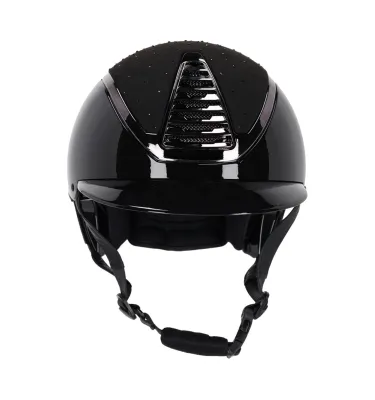 Kask jeździecki QHP Memphis granat 51-55