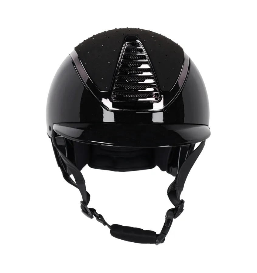 Kask jeździecki QHP Memphis granat 51-55