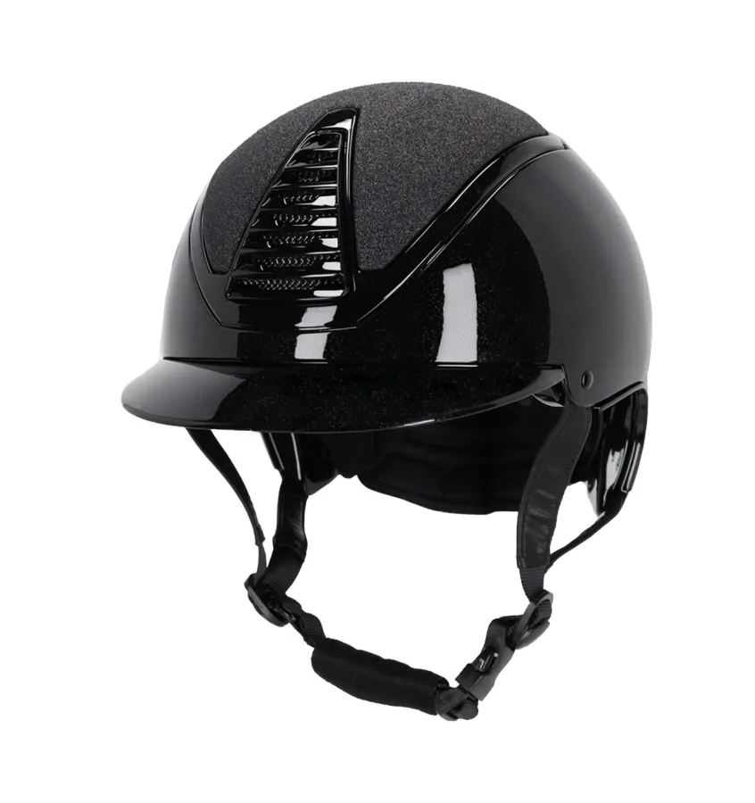 Kask jeździecki QHP Glendale granat 51-55