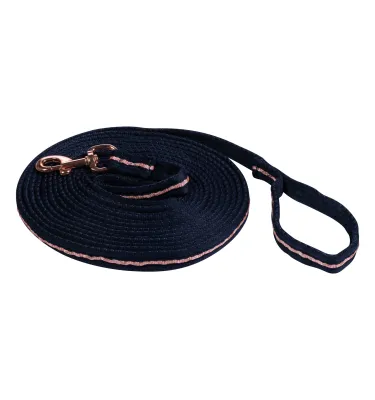 Lonża Rosegold Glamour granat