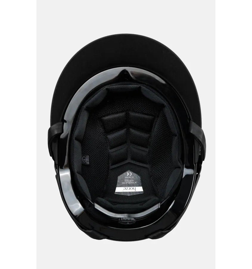 Kask jeździecki Horze Aurora czarny 55-57cm