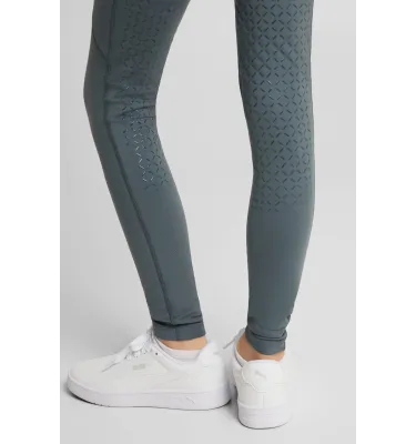 Legginsy jeździecie zimowe Dea 146/152 morski