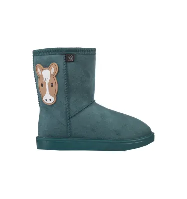 Buty stajenne wodoodporne dla dzieci Davos Amina ciemny lila 30